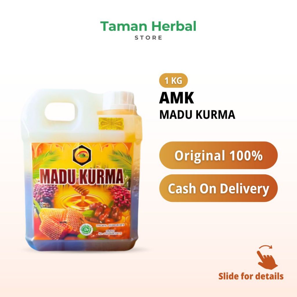 

Madu Kurma AMK (1 Kg) Madu Plus Propolis & Royal Jelly
