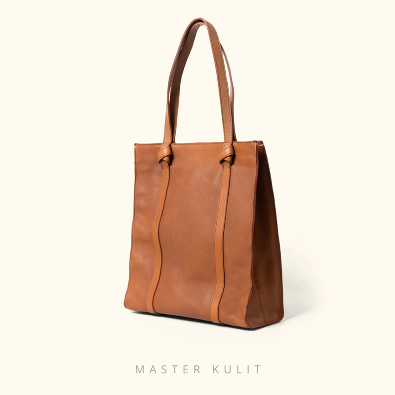 Tote Bag Kulit Asli Garut Vintage leather Mk39