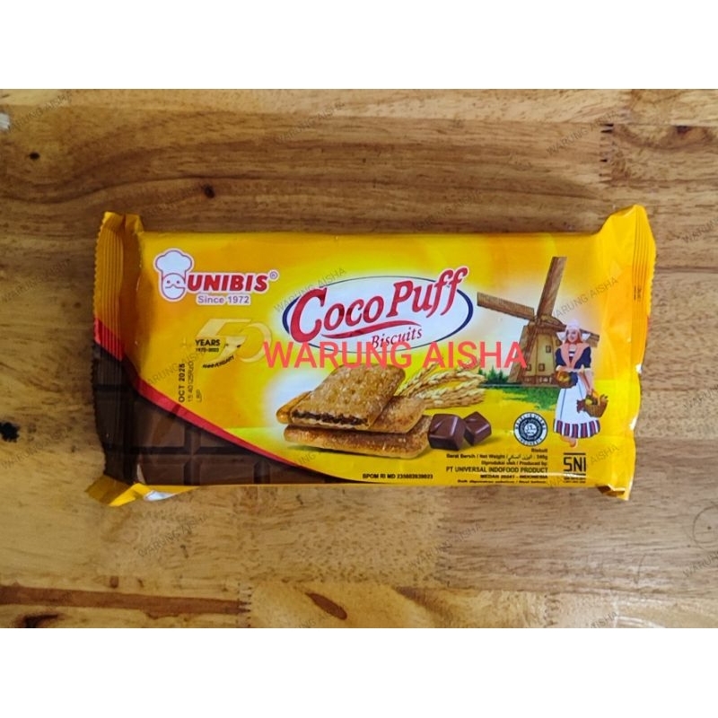 

Biskuit Unibis Coco Puff 240 gr