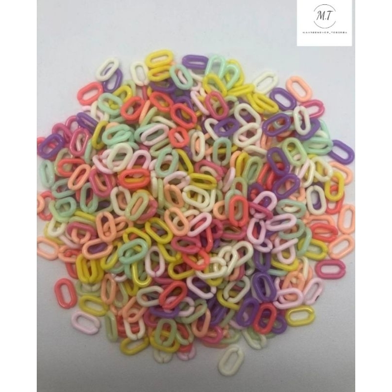10gr Mote Rantai Kait Plastik Kotak Kait