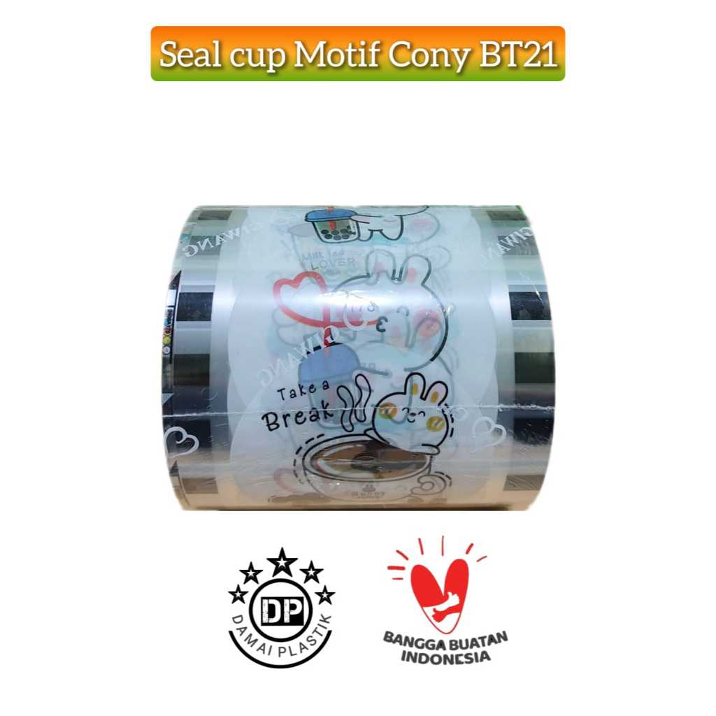 PLASTIK LID CUP SEALER CUP SEAL CUP 1000 CUP CONY BT21 BTS