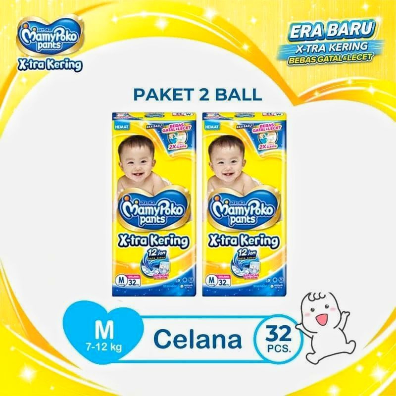 2Ball// Mamypoko M32 2Ball// Mamypoko Murah Bisa COD