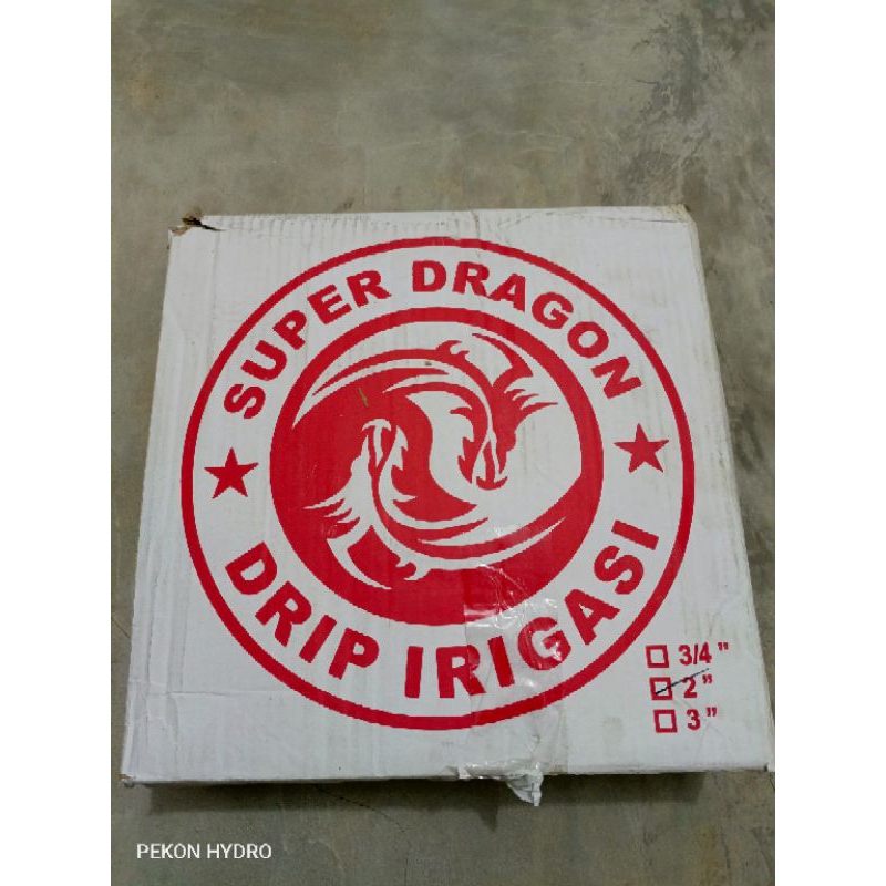 SELANG DRIP IRIGASI 2 IN SUPER DRAGON TEBAL 200 MIKRON