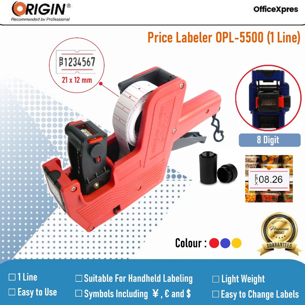 

Spesial Minggu Ini Mesin Alat Label Harga Price Label Origin Label Harga OPL Origin 55 1 Slop Kertas Label Harga Mesin Cetak Harga Alat Cetak Harga Kertas Cetak Harga