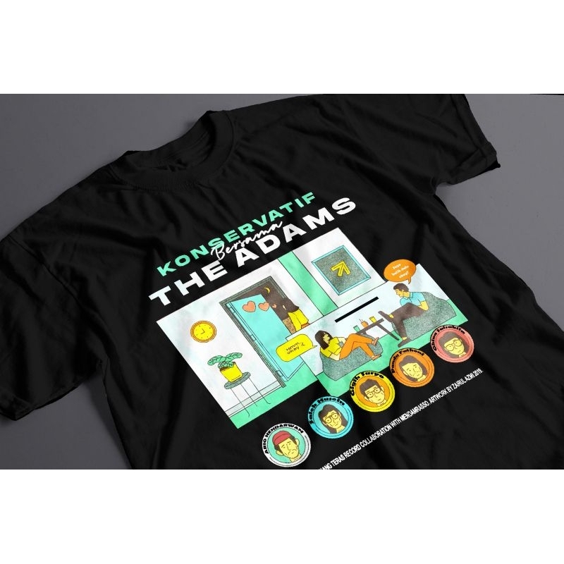 T-Shirt The Adams Konservatif | Kaos Unisex
