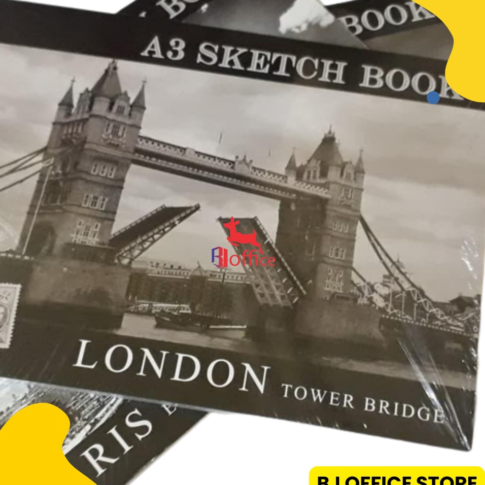 

KODE S2X KIKY BUKU GAMBAR SKETSA SKETCH BOOK A3