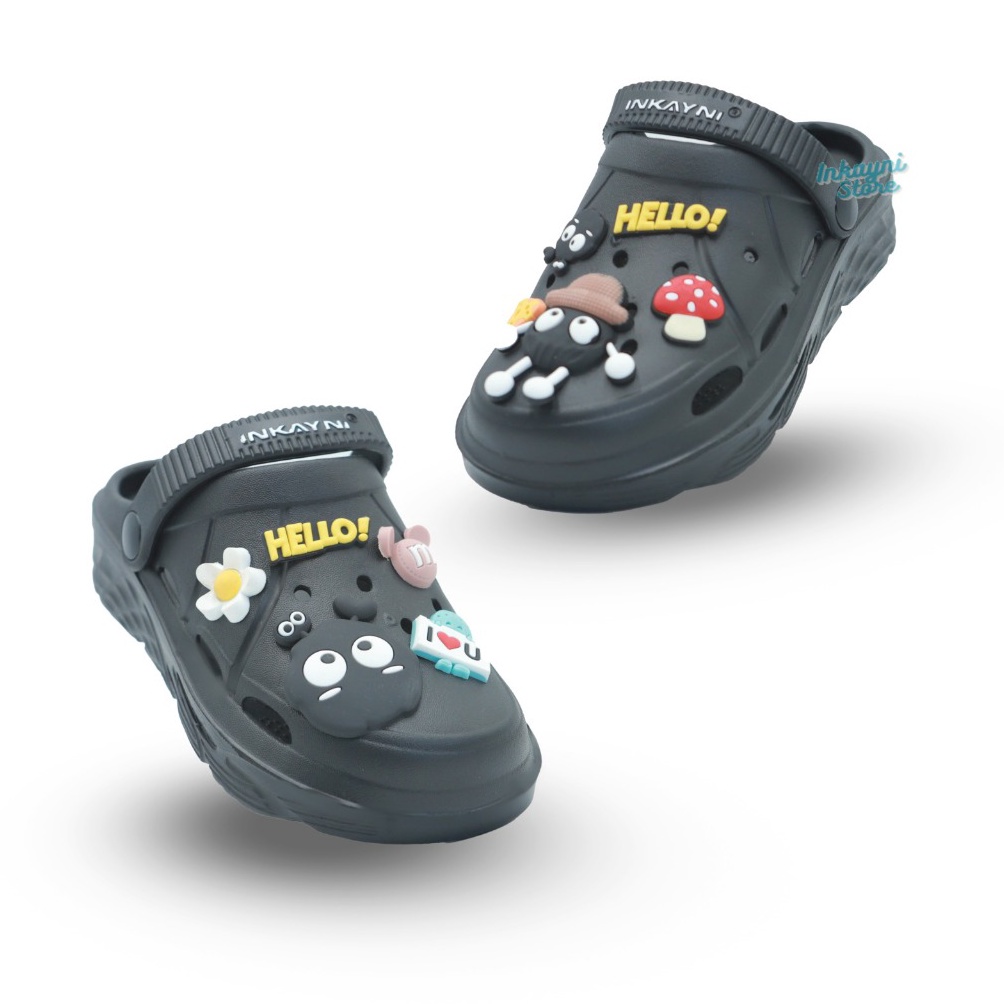 KODE I84T INKAYNI Sandal Selop Wanita 335 Alas Kaki Women Sandals Karet YK3391