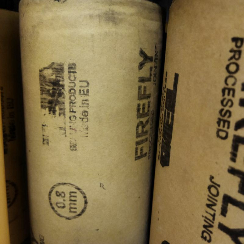 

packing kertas firefly uk. 0.8mmx1mtr