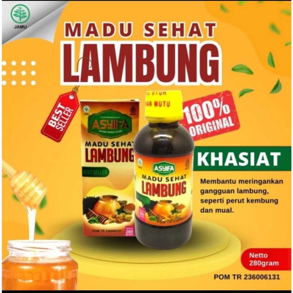 

OBAT LAMBUNG MADU SEHAT LAMBUNG ASYFA ORIGINAL ASLI