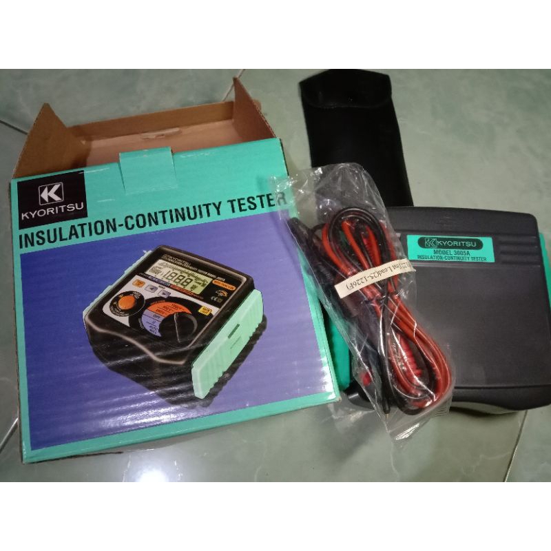 Megger / Insulation - Continuity Tester Kyoritsu 3005A / 3007A Ori 100%