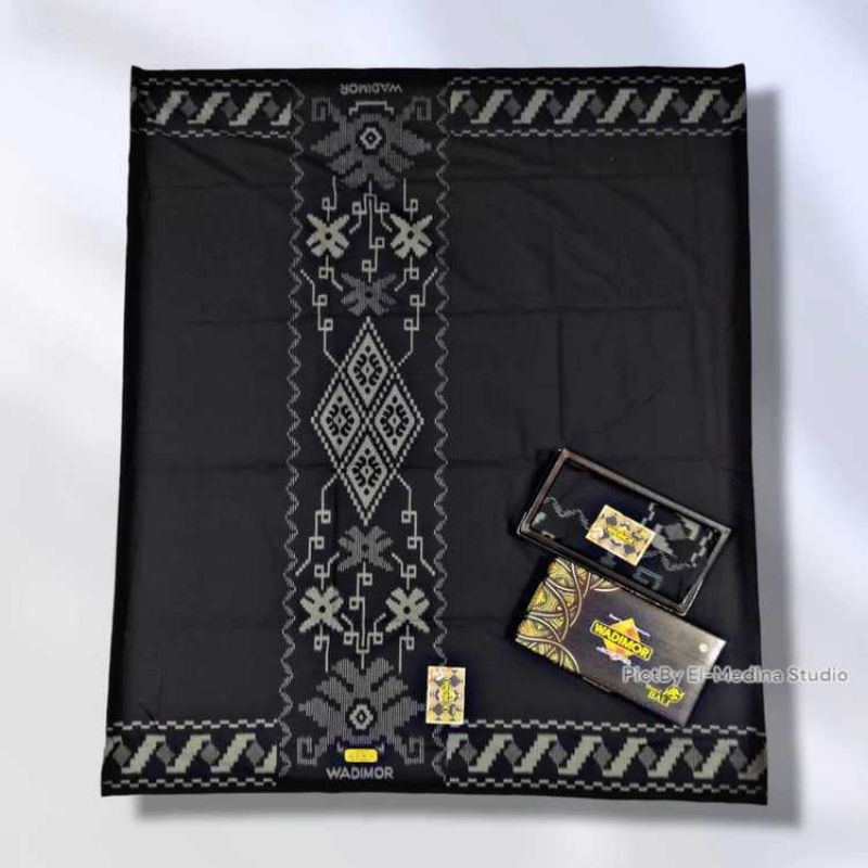 Sarung Sultan Sarung Wadimor Motif Batik BHS Premium Master Batik V34 Printing Halusan Sarung Pria D