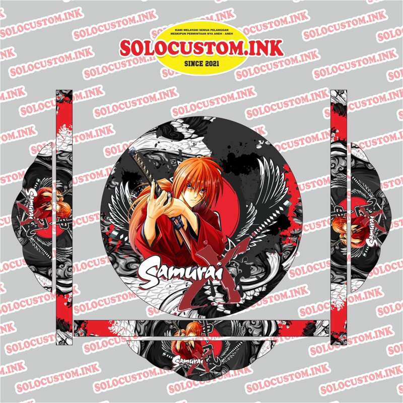 Sticker Decal Sangkar Murai No 1,2,3