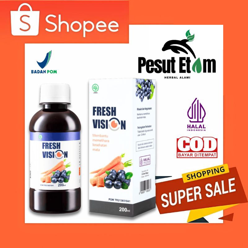 Madu fresh vision obat alami mata buram mata minus mata katarak menjaga kesehatan mata
