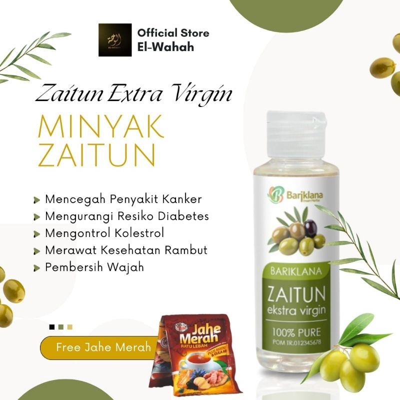 

Minyak Zaitun Extra Virgin Olive Oil Bariklana