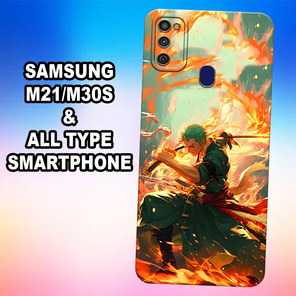 (GC3) Softcase karet Hp SAMSUNG M21/M30S | Case Motif Gambar One Piece | Case SAMSUNG M21/M30S Silik