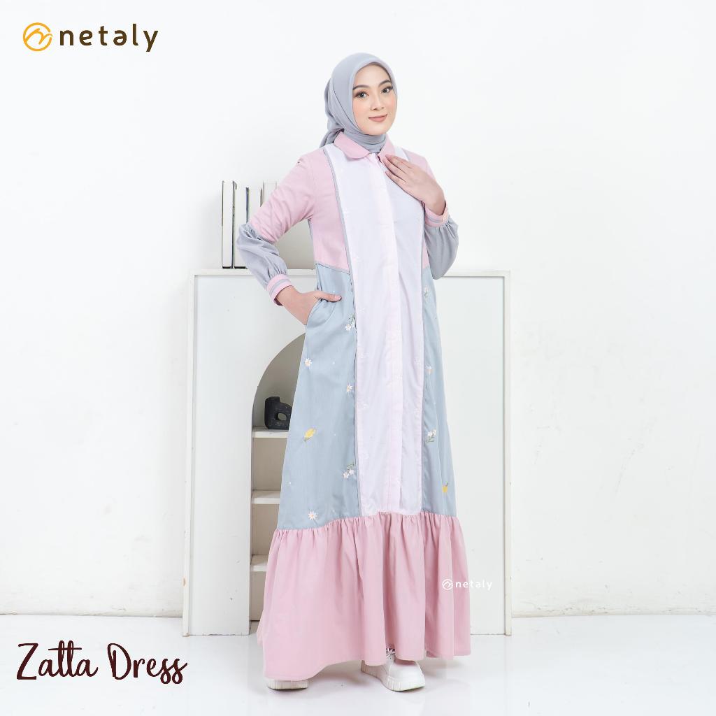 Zatta Dress By Netaly / Gamis Netaly