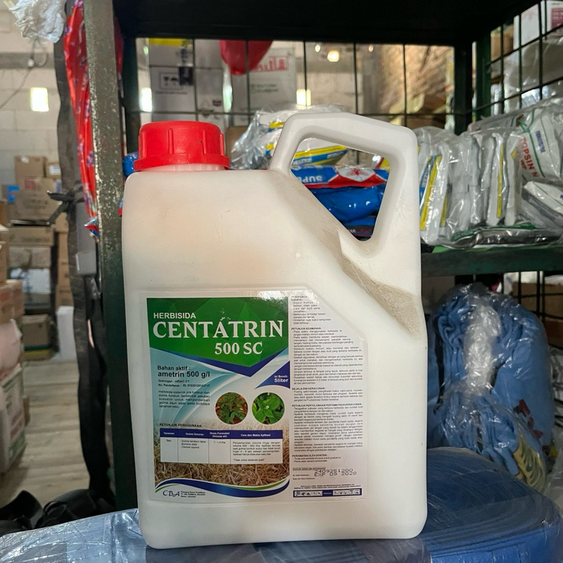 HERBISIDA CENTATRIN 500 SC 5 LITER PEMBASMI RUMPUT PADA TEBU