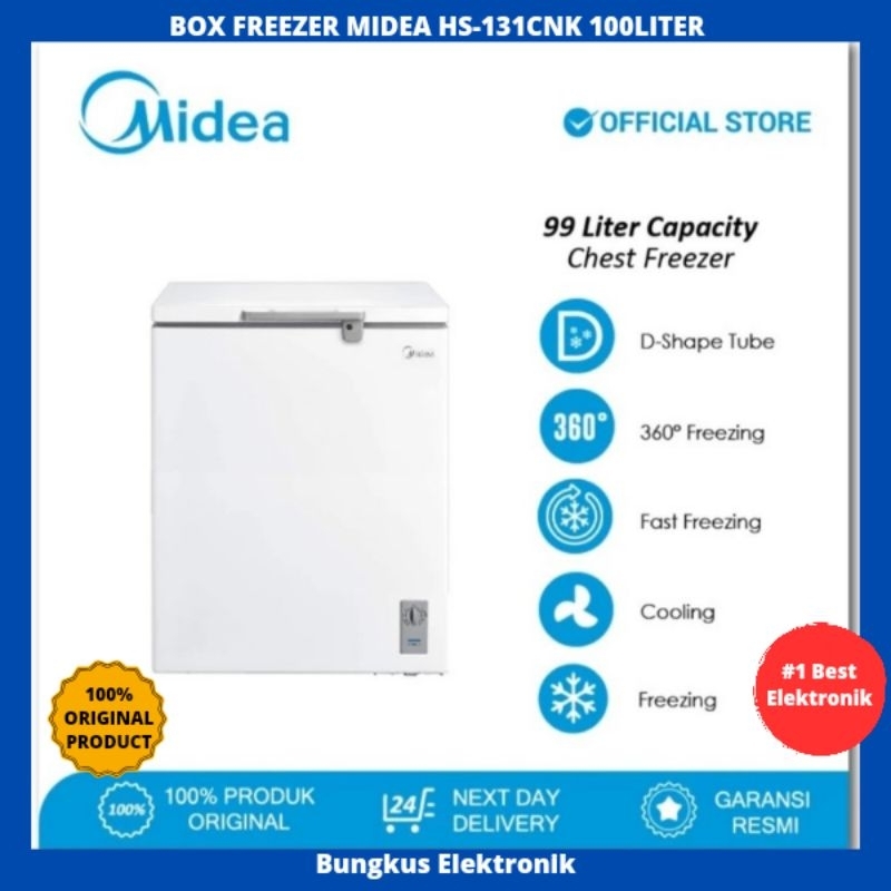 BOX FREEZER MIDEA 100LITER CHEST FREEZER MIDEA HS-131CNK