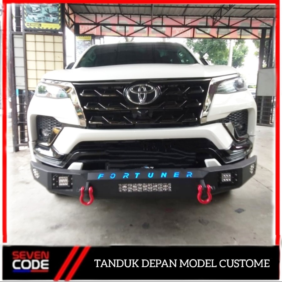 FRONT BUMPER GUARD FORTUNER 2022 CUSTOM STYLE