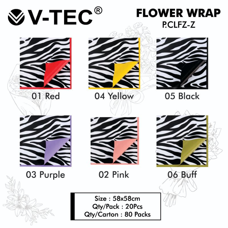 

Flower Wrap Type P.CLFZ-Z