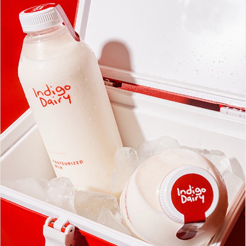 

Susu Pasteurisasi Indigo Dairy | Grassfed | Fresh Milk 1 Liter / 1000 ml | Pasteurized Milk | High Protein Low Sugar