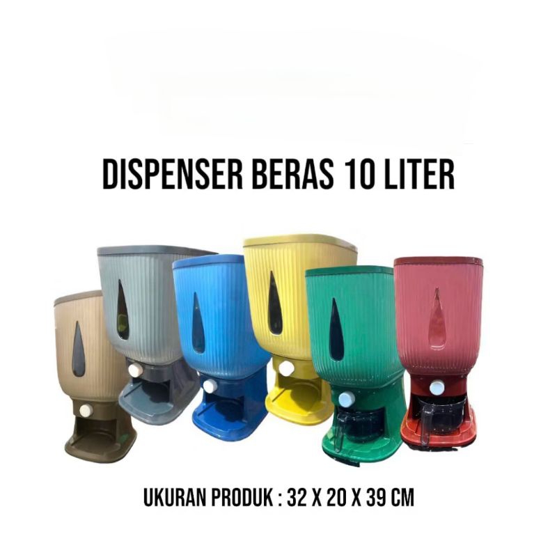 [COD] Dispenser Beras 10kg / Tempat Penyimpanan Beras 10kg