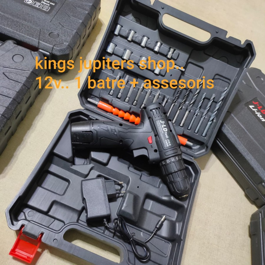 Bor Baterai Cordless - 12v JLD - 1 Baterai