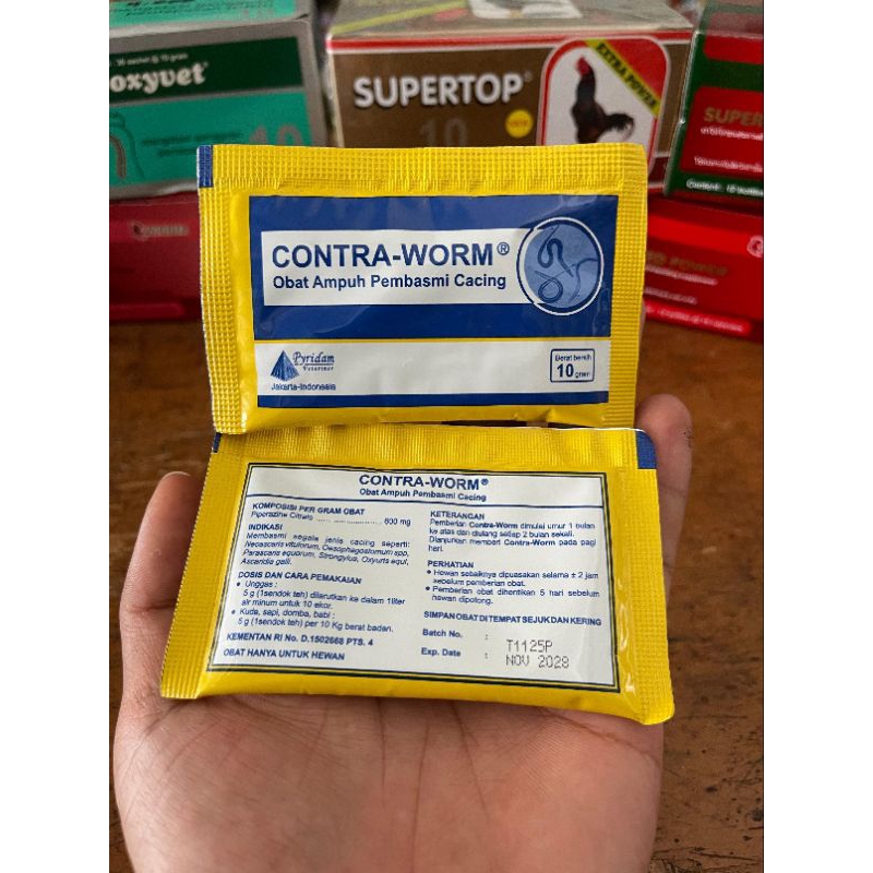CONTRA-WORM | Obat Ampuh Pembasmi Cacing
