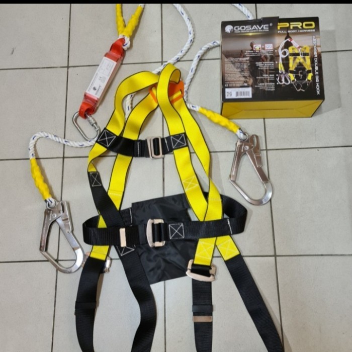 Full body harness gosave pro double big hook with absorber / Full body harness GOSAVE Original