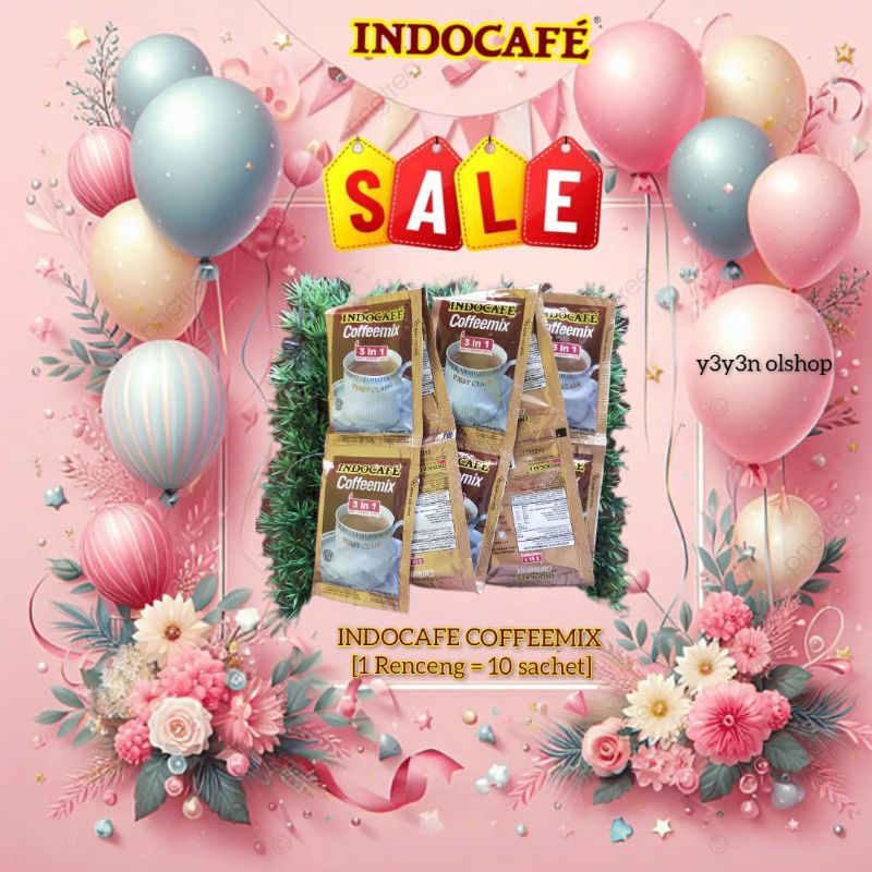 

Kopi Indocafe Coffeemix renceng isi 10 x 20Gr