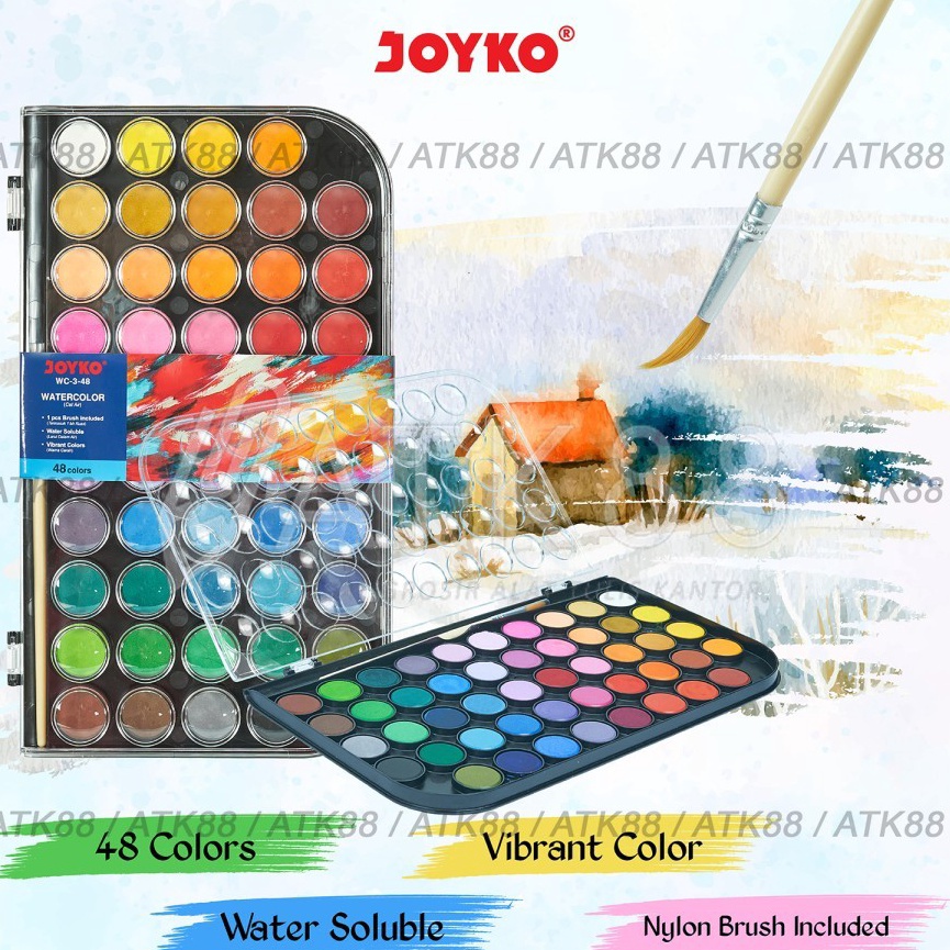 

KODE K86O Joyko Waterlour Cat Air Block WC348