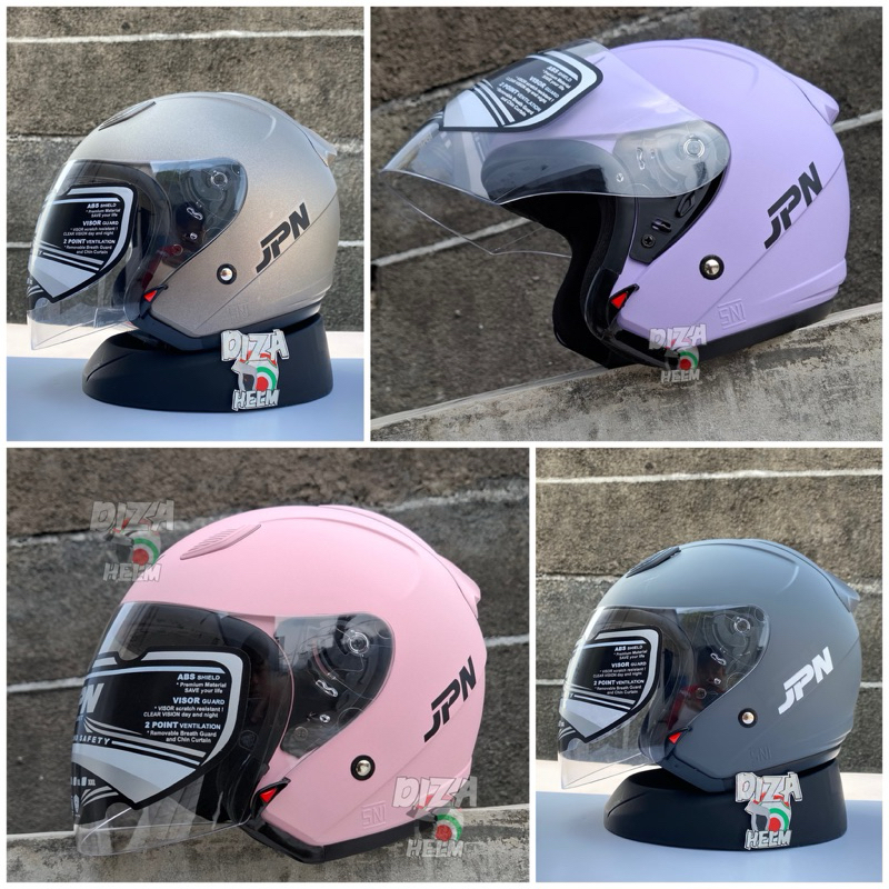 Helm half face jpn galaxy Original