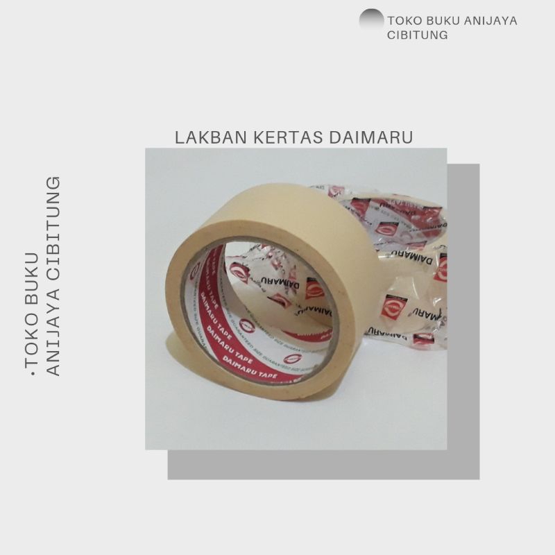 

MASKING LAKBAN KERTAS DAIMARU 1INC