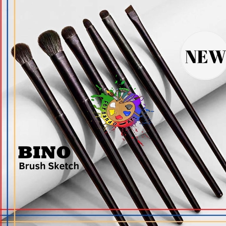 

KODE C43D Kuas Sketsa Pensil Set Sketch Brush Set