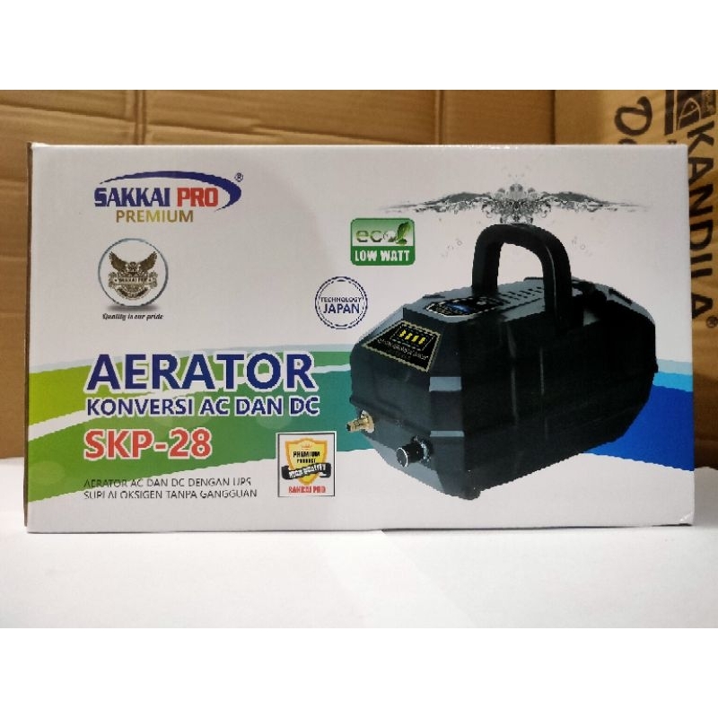 ACDC SAKKAI PRO PREMIUM SKP 28 Airpump Aerator Pompa Udara Oksigen Aquarium Kolam