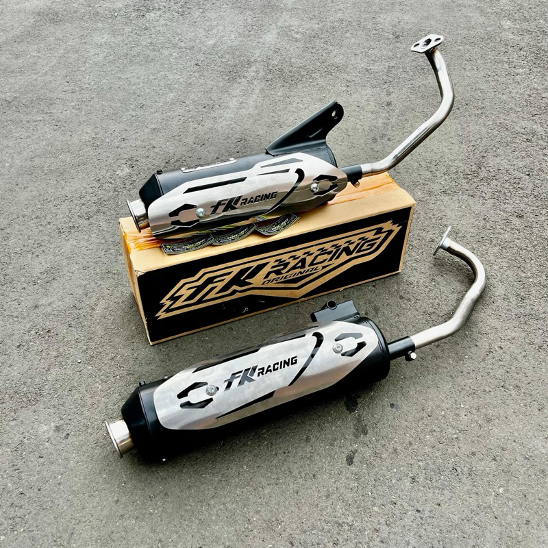 Knalpot FK RACING MONCONG KENOCHI Vario 125/150 Beat Scoopy Mio Aerox Nmax - FK Racing Suara Bass