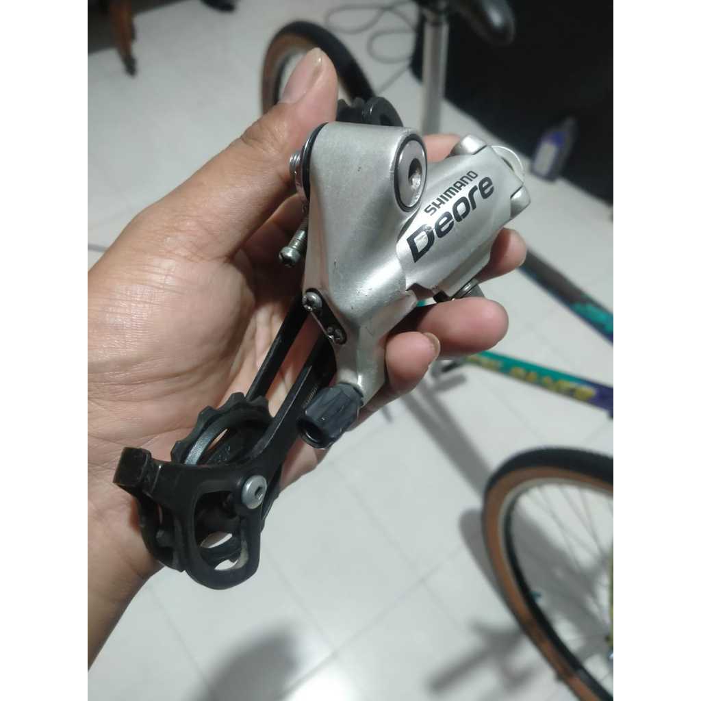 RD Rear Derailleur Shimano Deore M511 Silver Edition 9 Speed Japan Vintage