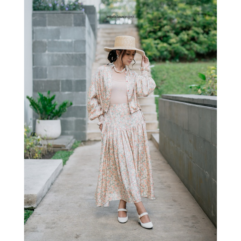 [Intalicious] Zoe Set in Cheddar