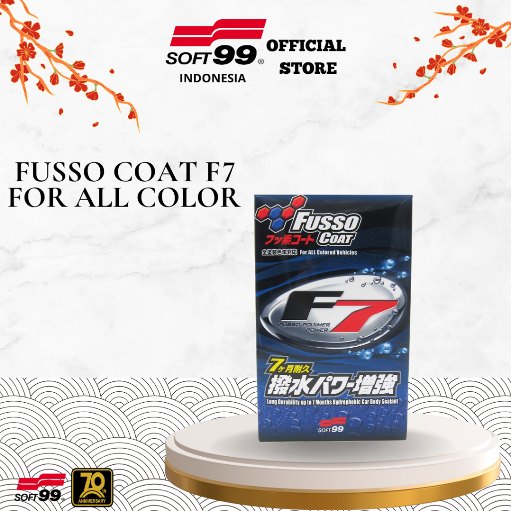 SOFT 99 Fusso Coat F7 All Color Coating Body Mobil