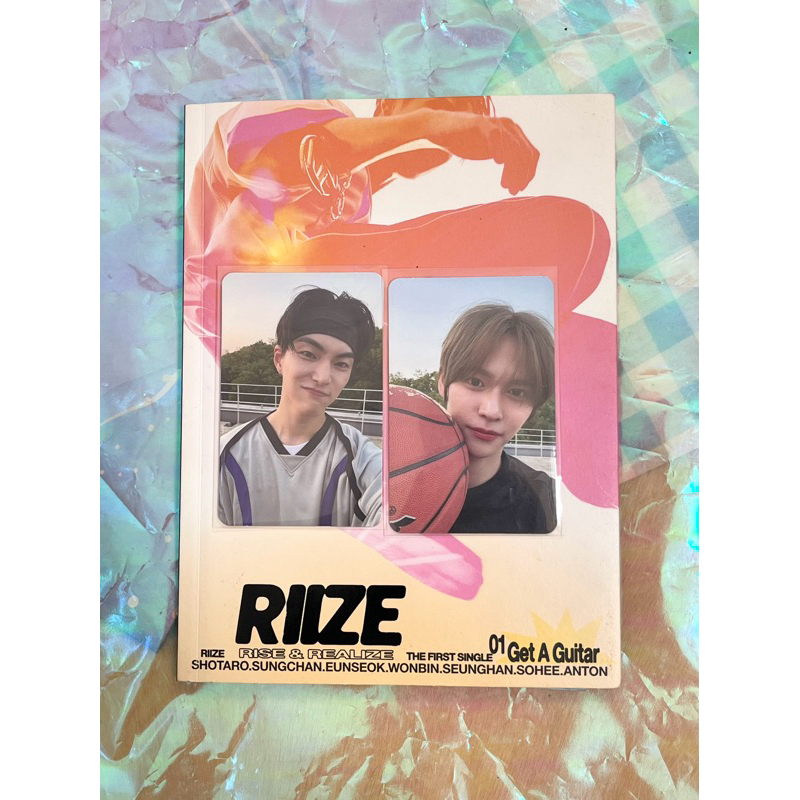 [READY/OFFICIAL] eunseok seunghan RIIZE rise and realise photocard pc album get a guitar