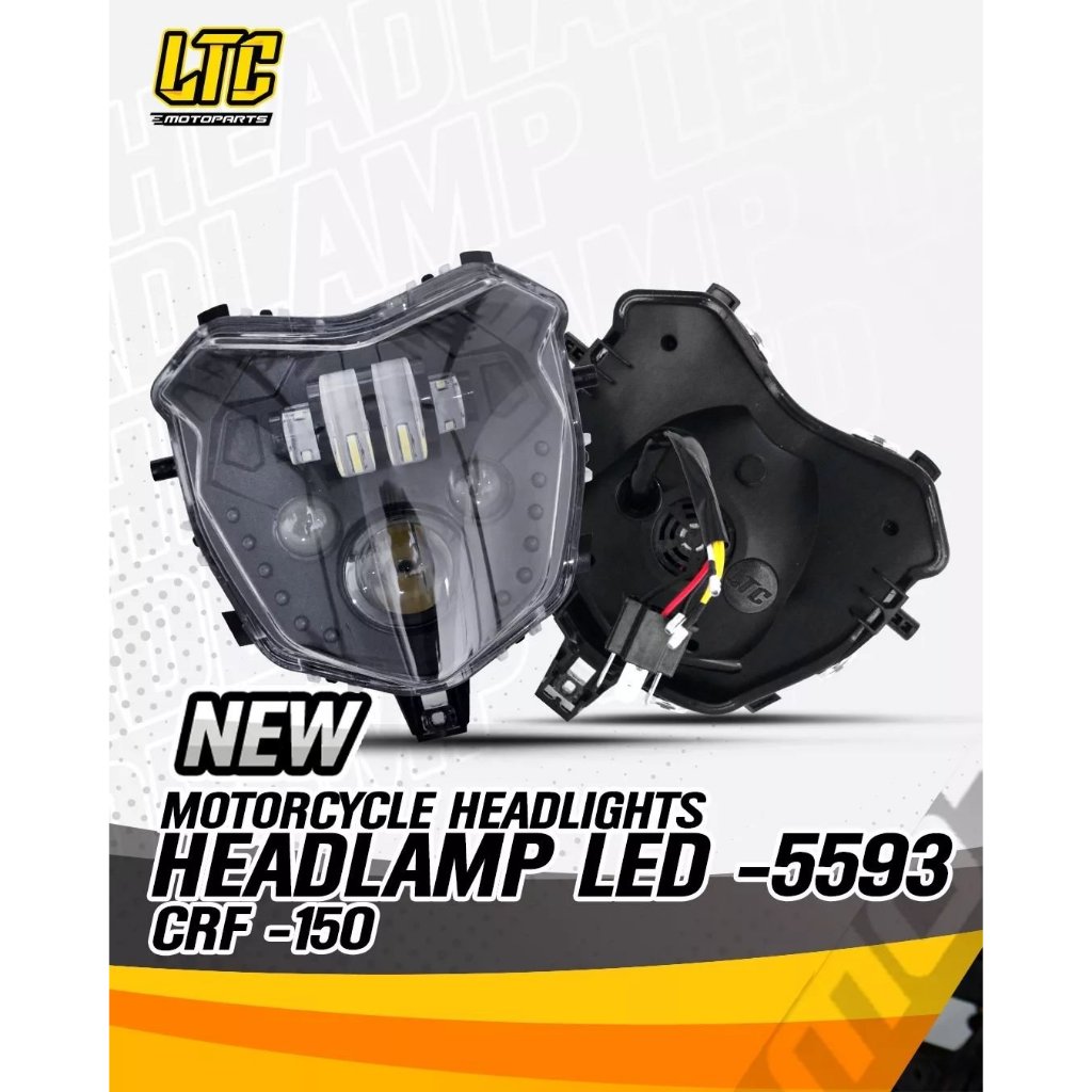 LAMPU DEPAN UTAMA DAYMAKER HEADLAMP LED KLX CRF WR LTC