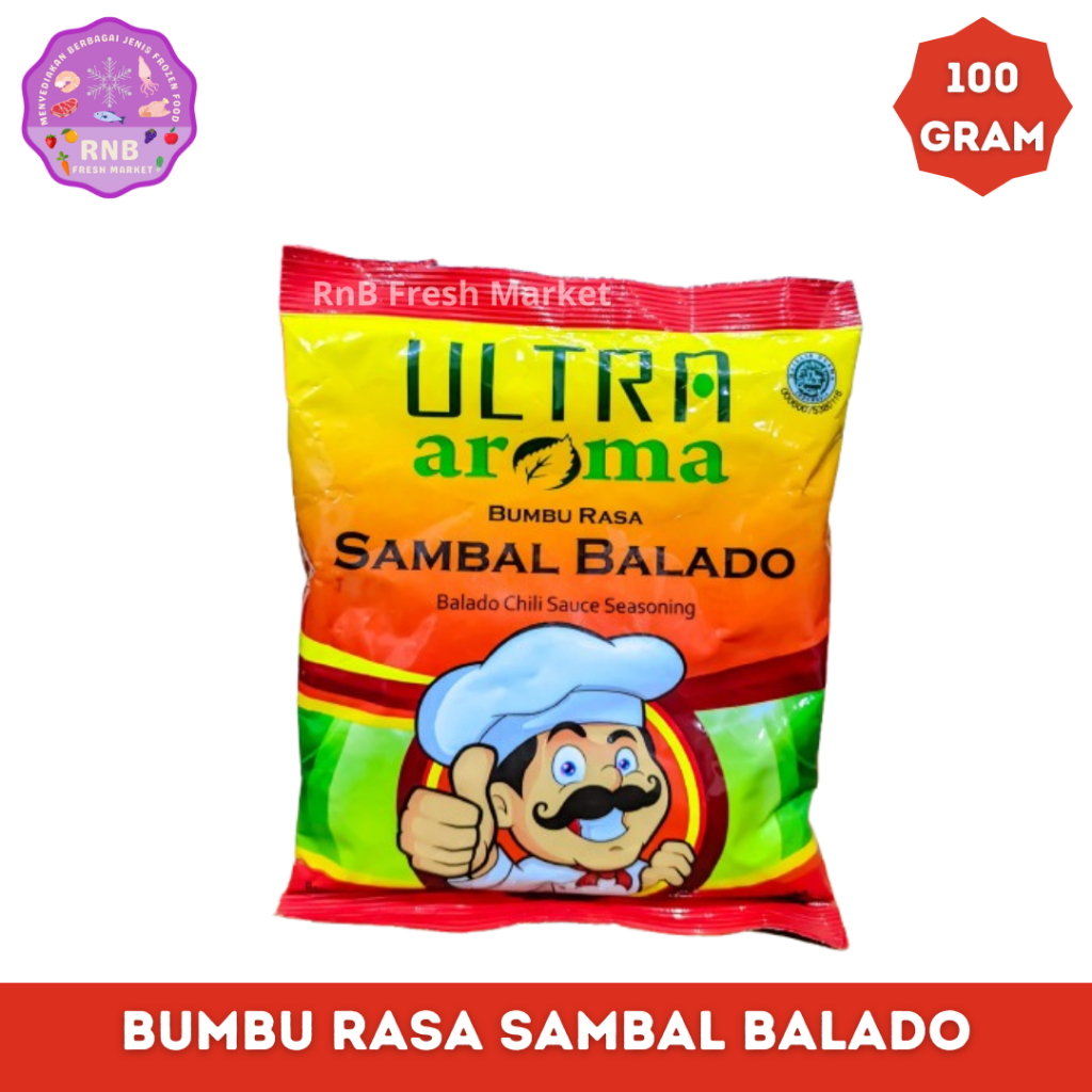 

Ultra Aroma Bumbu Rasa Ayam Bawang Netto 100 Gram