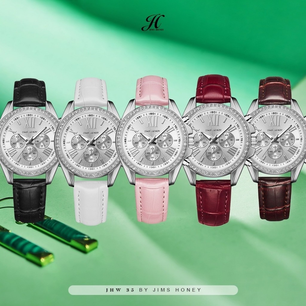 JIMS HONEY JHW 35 Jam Tangan Wanita Cewek Jimshoney Murah Elegan Fashion Casual Terbaru