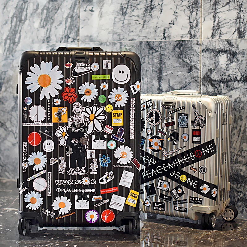 Koper Full Aluminium Series BROOKLYN size Kabin 20 Inch TSA Lock Suitcase Original Aluminium Luggage