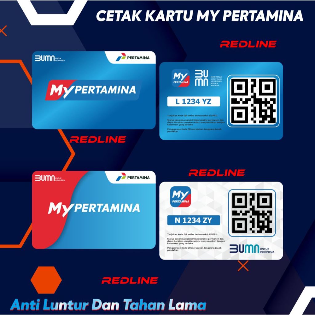 Cetak Kartu My Pertamina Barcode | ID CARD | BARCODE MY PERTAMINA