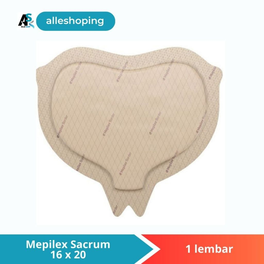 Mepilex Broder Sacrum / Foam Dressing Adhesive / Decubitus 22 x 25 cm /16x20cm 1pcs