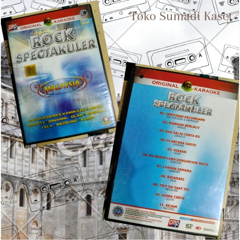 VCD lagu Malaysia rock speaktakuler