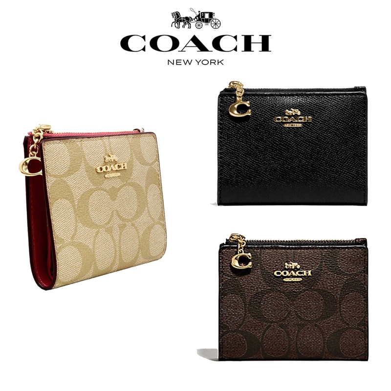 Coach Dompet Wanita, Coach Dompet Mini, Coach Dompet Kartu, Coach Tas Wanita, Bag, Original 100%