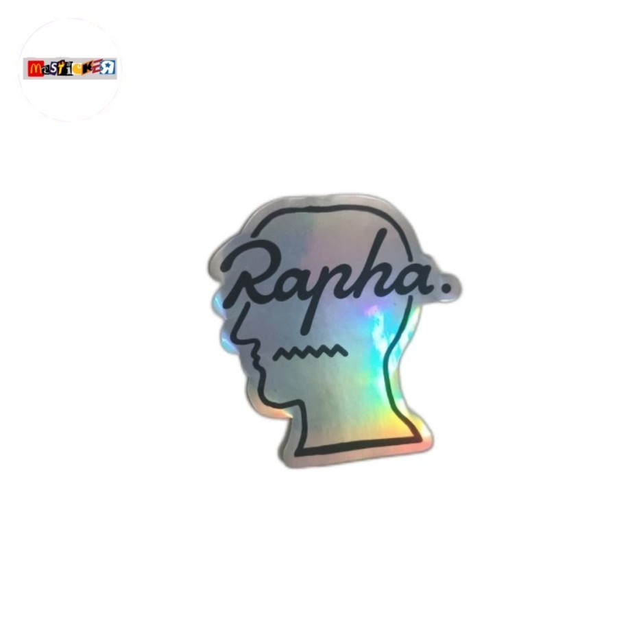 

sticker Rapha x Brain Dead logo hologram stiker streetwear cyclist