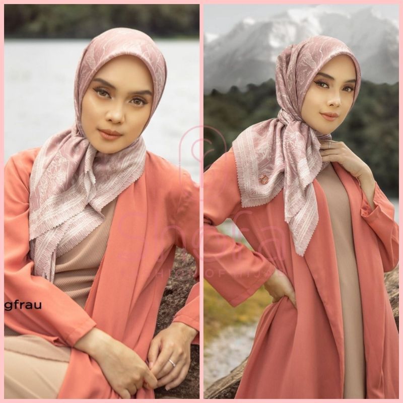 185 outfit HIJAB SEGIEMPAT VOAL MOTIP JILBAB SEGIEMPAT VOAL MOTIP premium